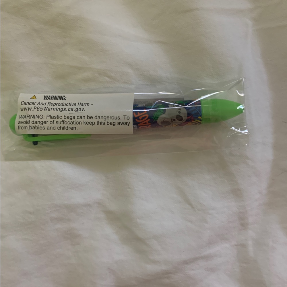 🌼3/$24 “Climb with courage” koala themed 6-color pen